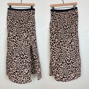 Sanctuary Leopard Print Skirt Large